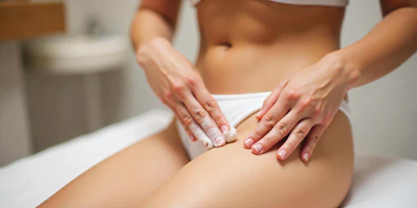 bikini full wax by a professional esthetician.