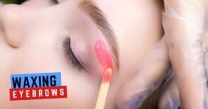 Professional Waxing eyebrows for perfect shape