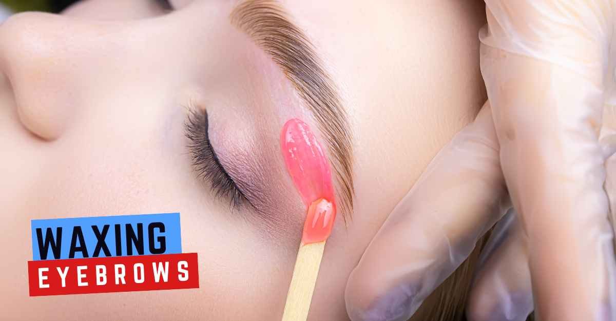 Professional Waxing eyebrows for perfect shape