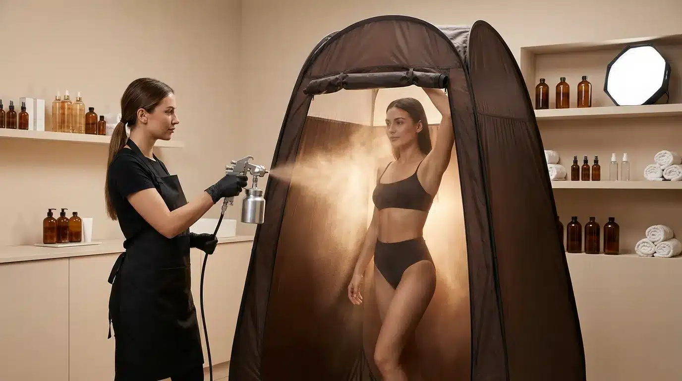 How Does a Rapid Spray Tan Work?