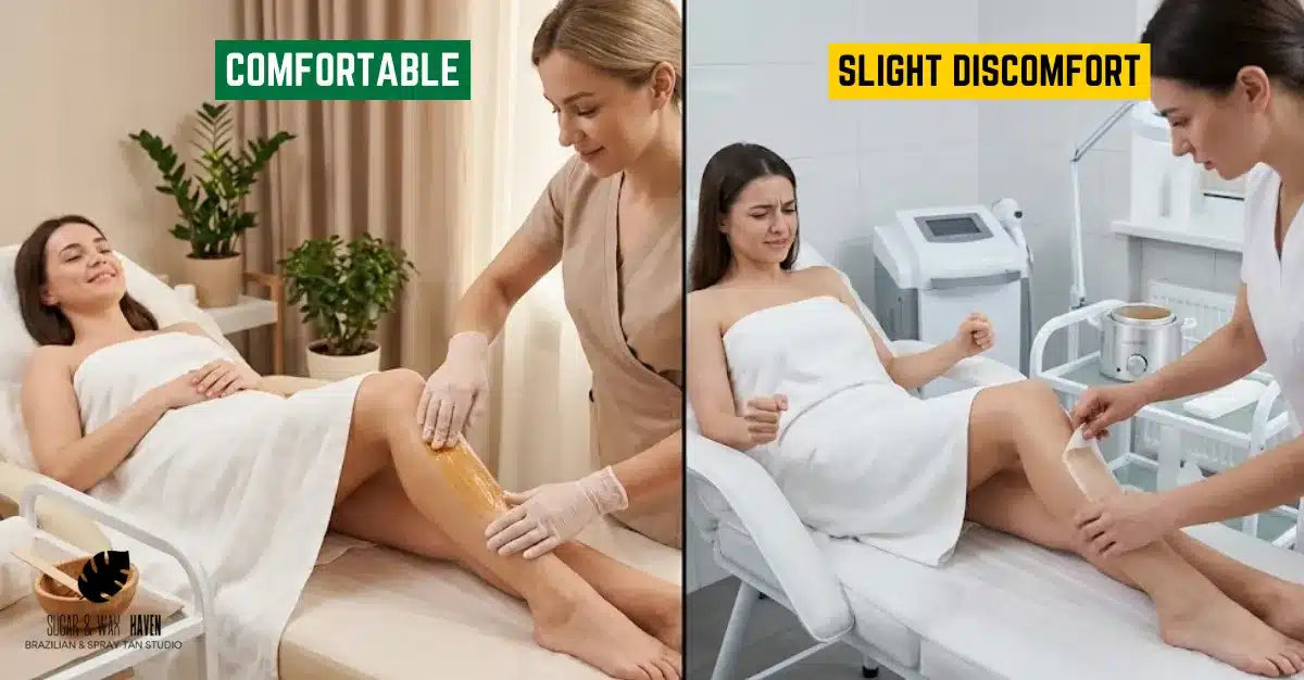 Which is more painful sugaring or waxing