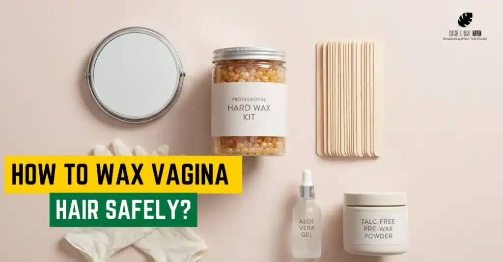How to wax vagina hair