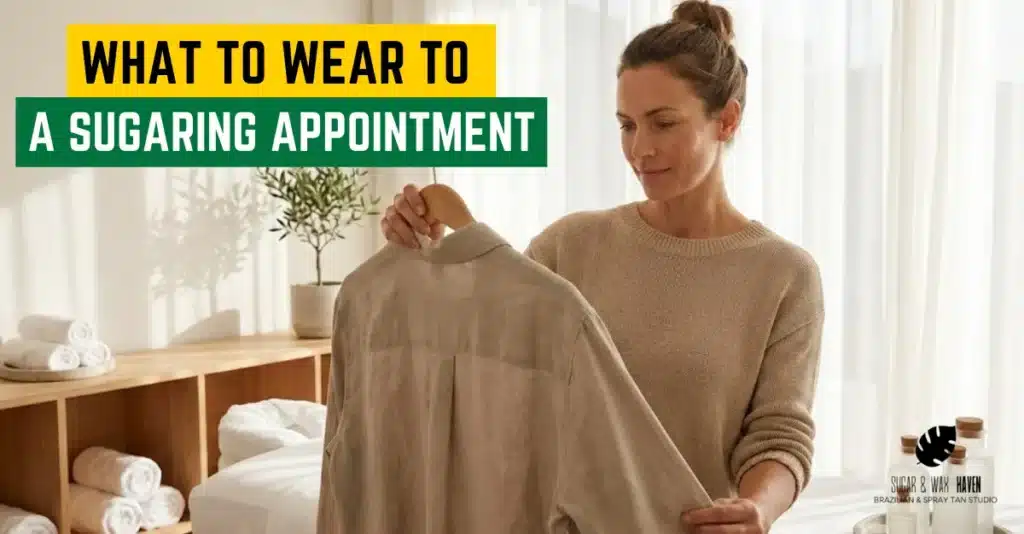 what to wear to a sugaring apoinment-Sugar & Wax Heaven