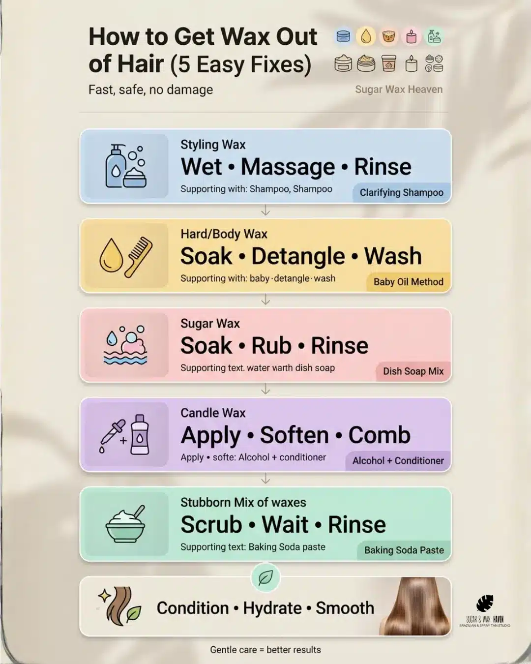 5 effective ways on how to get wax out of