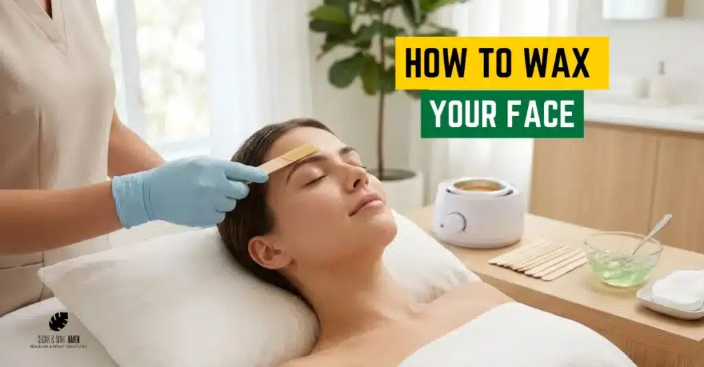 How to Wax Your Face