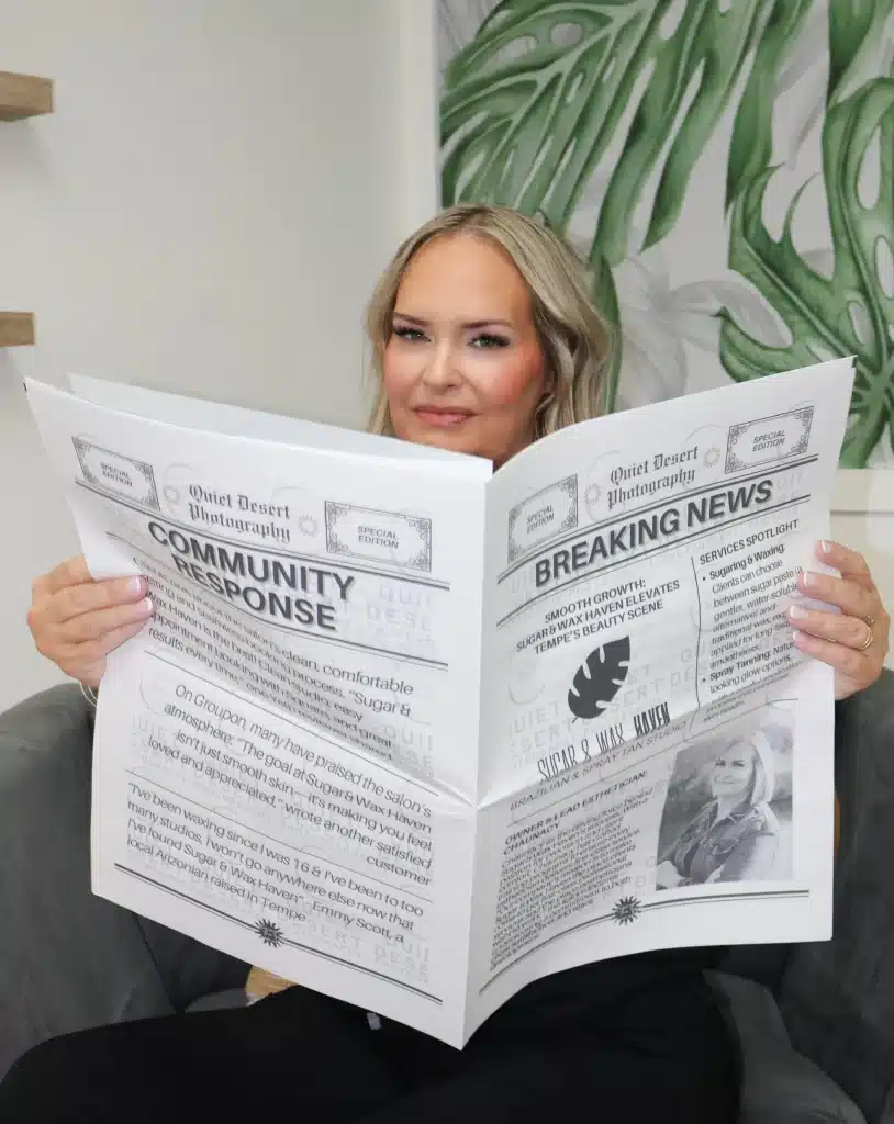 Sugar & Wax Haven Owner & Company Featured in Community News