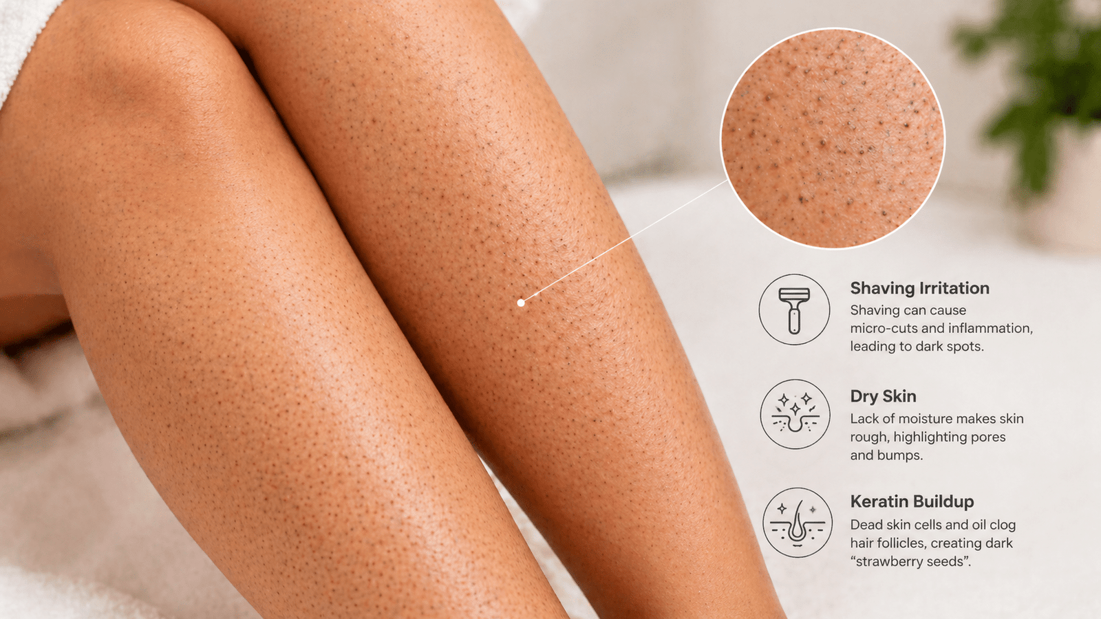 Common Causes and Symptoms of Strawberry Legs