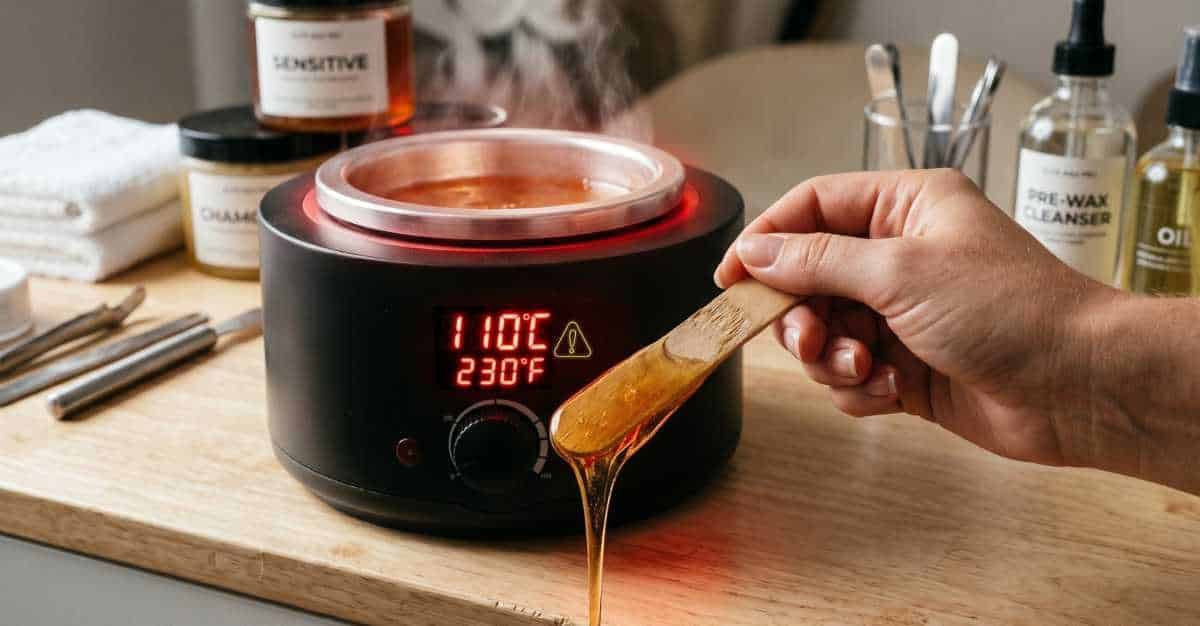 Temperature Leg Waxing