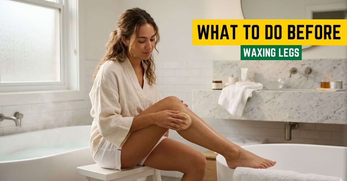 Know What to Do Before Waxing Legs for smooth hair removal