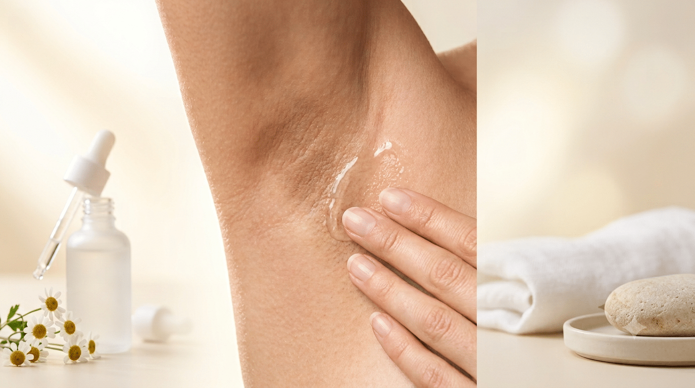 How to Remove Wax Burn Marks From Underarms
