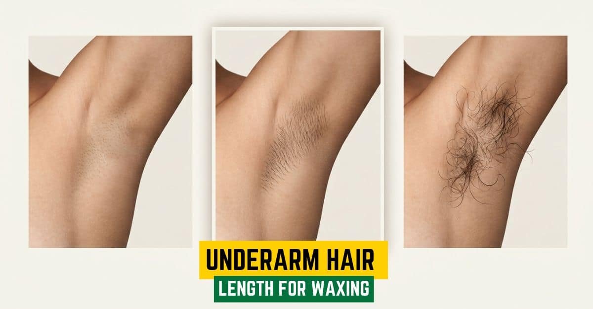 Underarm Hair Length for Waxing