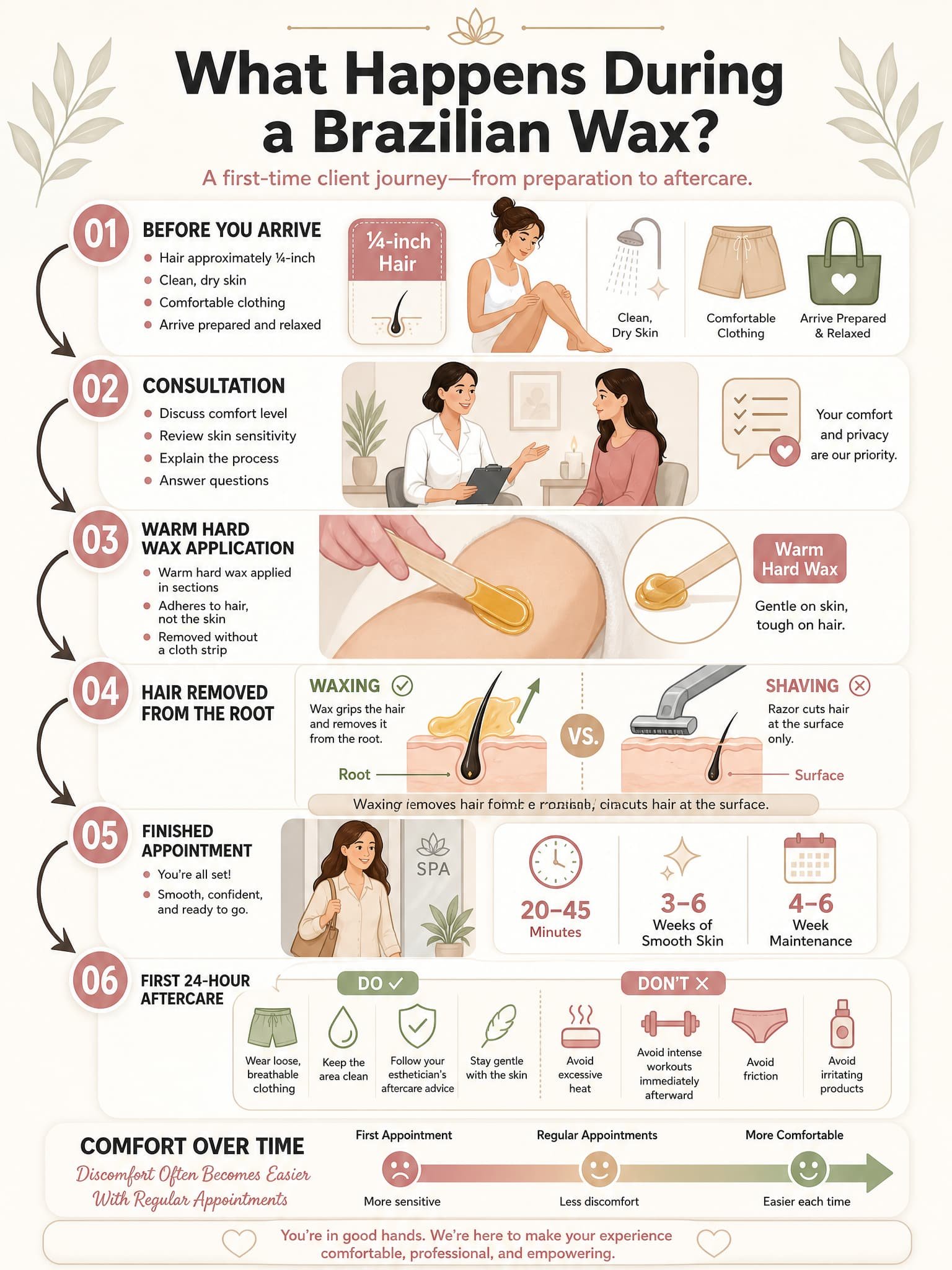 What Happens During a Brazilian Wax